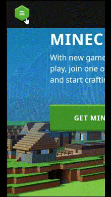Minecraft Hamburger Menu GIF - Minecraft Hamburger Menu GIFs
