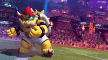 Mario Strikers Battle League Bowser GIF - Mario Strikers Battle League Bowser Laughing GIFs