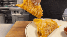 Taco Bell Grilled Cheese Dipping Taco GIF - Taco Bell Grilled Cheese Dipping Taco Dip GIFs