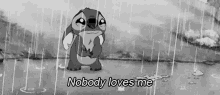 Lilo And Stitch Crying GIF - Lilo And Stitch Crying Nobody Loves Me GIFs