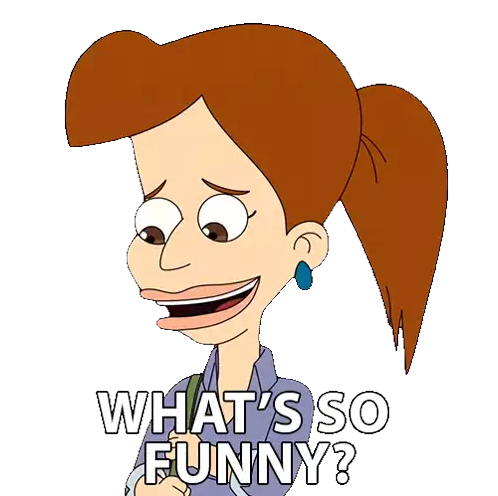 Whats So Funny Shannon Glaser Sticker - Whats So Funny Shannon Glaser Big Mouth Stickers