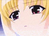 a close up of a girl 's face with the words alicia in the bottom right corner