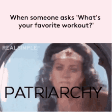 Workout Patriarchy GIF - Workout Patriarchy Wonder Woman GIFs