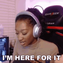 Im Here For It Destini Gaming GIF - Im Here For It Destini Gaming Thats Why Im Here GIFs