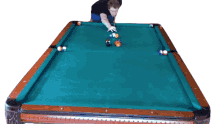 one shot people are awesome billiards cool skill