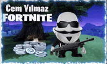 a picture of cem vilmaz fortnite with a cartoon character