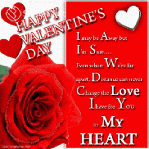 Happy valentine day my love gif