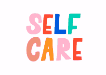 self care love yourself colors
