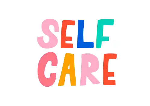 Self Care Love Yourself Sticker - Self Care Love Yourself Colors Stickers