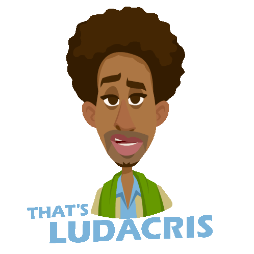 That'S Ludacris Dashing Through The Snow Ludicrous Sticker - That'S Ludacris Dashing Through The Snow Ludicrous Ludacris Stickers