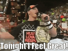 Wwe John Cena GIF - Wwe John Cena Tonight I Feel Great GIFs