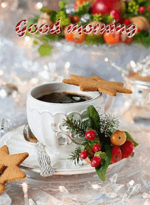 good morning coffee christmas cookies christmas morning twinkle