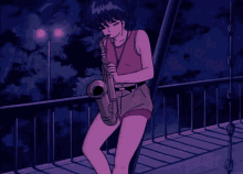 Anime Saxophone GIF - Anime Saxophone Girl GIFs