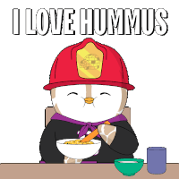 Hummus Humus Sticker