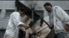 Fake Knife Stephen Chow GIF - Fake Knife Stephen Chow Love On Delivery GIFs