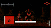 a pixel art of a sonic the hedgehog robot standing in the woods .