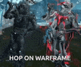 Warframe Hop On GIF - Warframe Hop On Dance GIFs