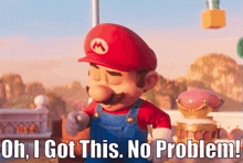 Mario Movie Oh I Got This No Problem GIF - Mario Movie Oh I Got This No Problem I Got This GIFs