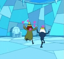 Adventure Time Ice King GIF - Adventure Time Ice King Birds GIFs