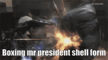 Yba Mr President GIF - Yba Mr President Metal Gear Rising GIFs
