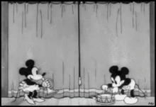 Feliz Navidad Mickey Y Minnie GIF