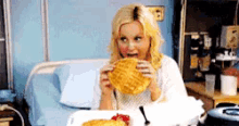 Excuse Me While I GIF - Parks And Rec Leslie Knope Breakfast GIFs