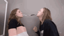 Toothbrush Achievement GIF - Toothbrush Achievement Holly And Paige GIFs