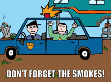 Kevin Spencer Percy Spencer GIF - Kevin Spencer Percy Spencer Dont Forget The Smokes GIFs