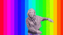Oma Dab GIF - Oma Dab Rainbow GIFs