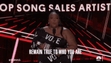 Remain True To Who You Are Lizzo GIF - Remain True To Who You Are Lizzo Billboard Music Awards GIFs