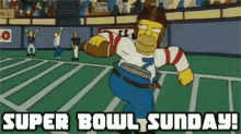 Super Bowl GIF - Super Bowl Simpsons GIFs