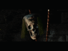 a computer generated image of a man with green hair and blue hair