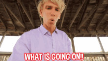 What Is Going On Stephen Sharer GIF - What Is Going On Stephen Sharer Whats Happening GIFs