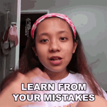 Learn From Your Mistakes Aliana Villarosa GIF - Learn From Your Mistakes Aliana Villarosa Yanihatesu GIFs