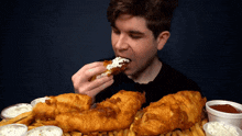 Magic Mikey Fish And Chips GIF - Magic Mikey Fish And Chips Food GIFs