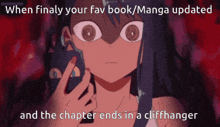 Cliffhanger Book GIF - Cliffhanger Book Manga GIFs