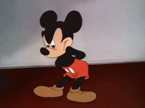 Bienes triángulo soldadura Mickey Mouse Mad GIF - Mickey Mouse Mad Face - Discover & Share GIFs