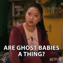 Are Ghost Babies A Thing Erika Vu GIF - Are Ghost Babies A Thing Erika Vu Boo Bitch GIFs