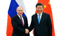 Vladimir Putin Xi Jinping Sticker - Vladimir Putin XI JINPING Russia -  Discover & Share GIFs