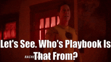 The Flash Eobard Thawne GIF - The Flash Eobard Thawne Lets See Whos Playbook Is That From GIFs