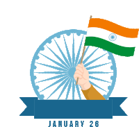 Republic Day Happy Republic Day Sticker - Republic Day Happy Republic Day Indian Flag Stickers