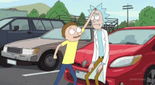 Rick And Morty Head Pat GIF - Rick And Morty Head Pat Good Boy GIFs
