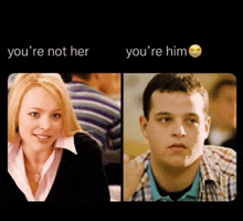 a man and a woman are sitting next to each other in a classroom and the man is crying .