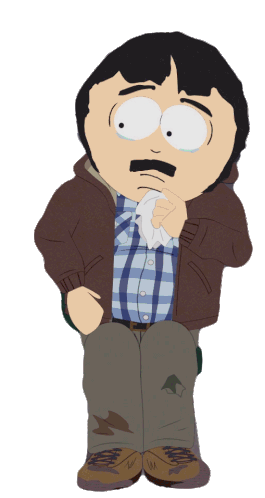 Whining Randy Marsh Sticker - Whining Randy Marsh South Park Stickers