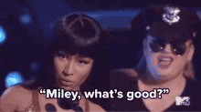 Miley Whatsgood GIF - Miley Whatsgood Sup GIFs