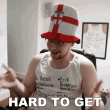 Hard To Get Ollie Dixon GIF - Hard To Get Ollie Dixon Difficult To Get GIFs