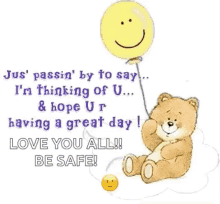 Have A Great Day Teddy Bear GIF
