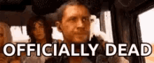Tom Hardy Officially Dead GIF - Tom Hardy Officially Dead Mad Max GIFs