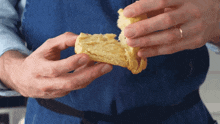 Splitting The Bread Brian Lagerstrom GIF - Splitting The Bread Brian Lagerstrom Breaking The Bread Apart GIFs