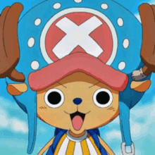 GIF one piece anime chibi chopper kung fu point - GIF animée sur GIFER -  par Yokree